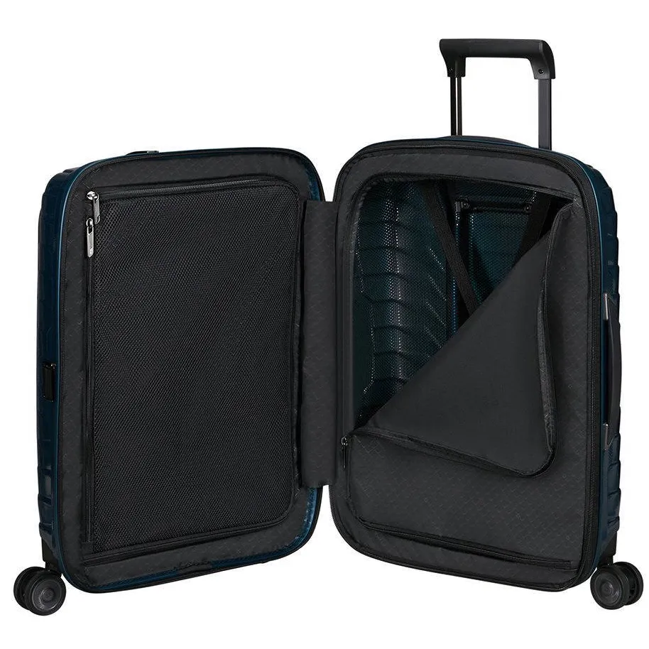 Samsonite Proxis spinner handbagagekoffer 55 cm petrolblauw, foto 3