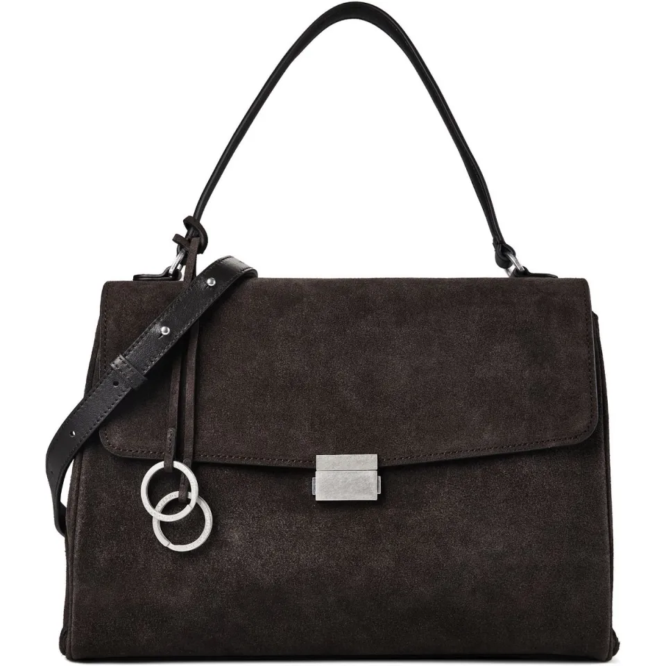Marc O'Polo Goldy handtas donkerbruin Burnt Coffee