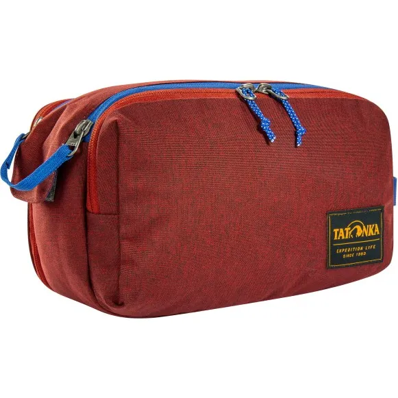 Tatonka Cosmetic Double Zip Pouch 6 toilettas rood