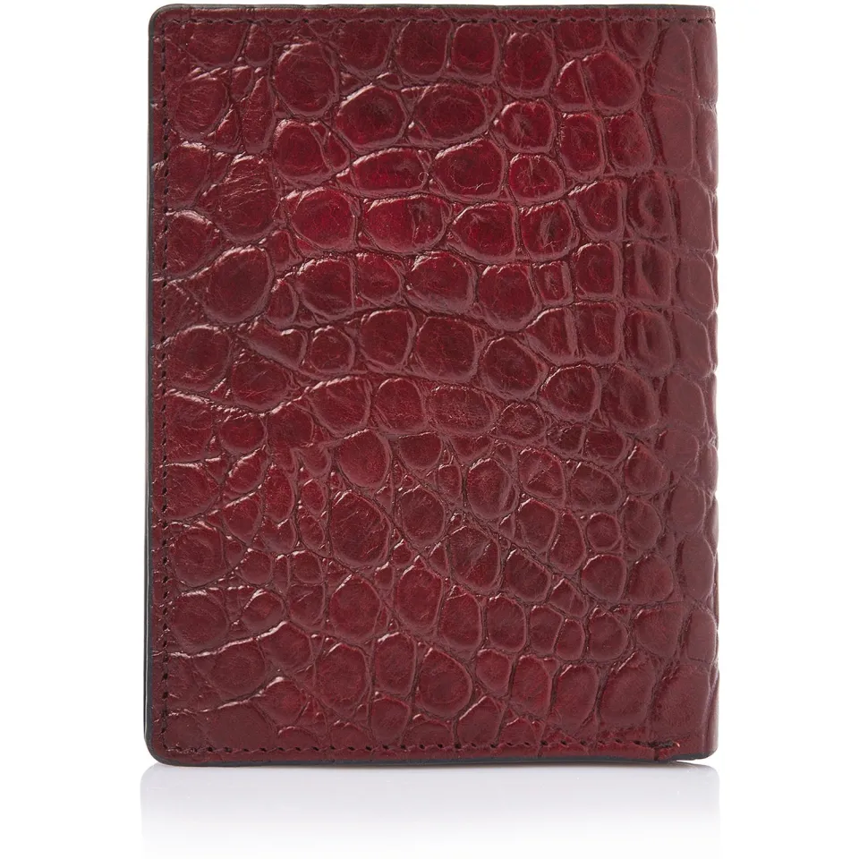 Castelijn & Beerens croco billfold rood, foto 2