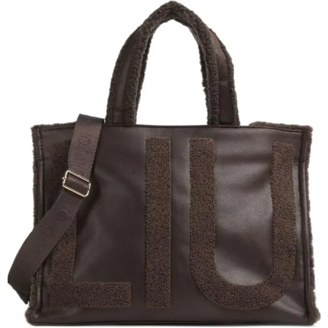 Liu Jo Tas Liu Jo 2f6037 E0021 Tote Fake Montone Bruin