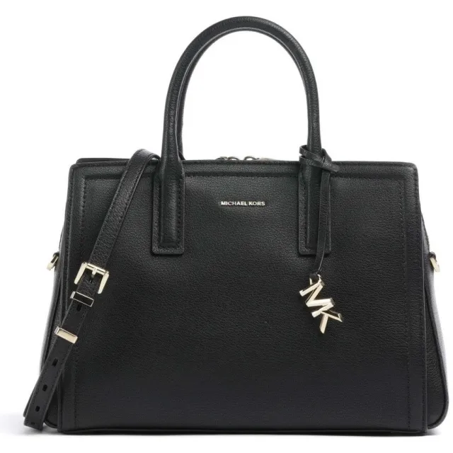 MICHAEL Michael Kors Tas MICHAEL Michael Kors 30r5g9is6l Md Satchel Zwart