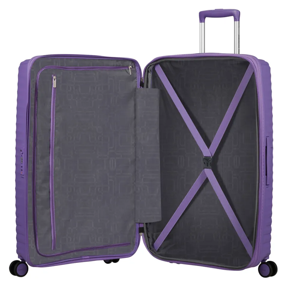 American Tourister Diablast 78 koffer paars, foto 3
