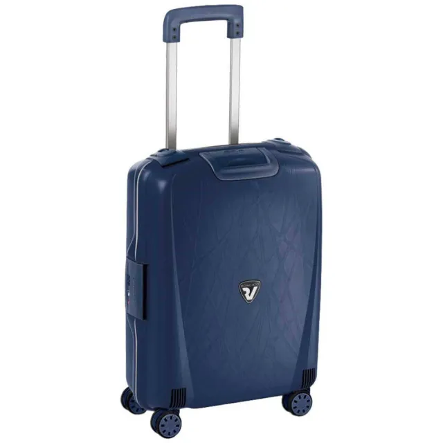 Roncato Light handbagagetrolley donkerblauw