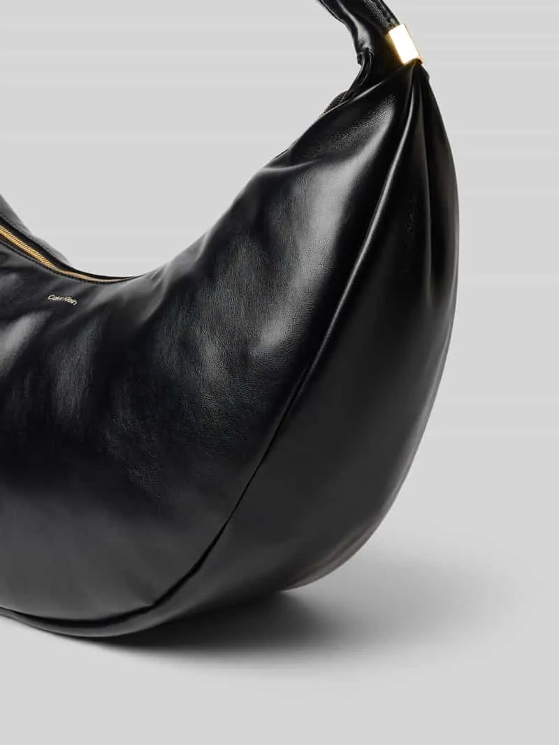 Calvin Klein Pinched Soft Crescent handtas zwart, foto 5
