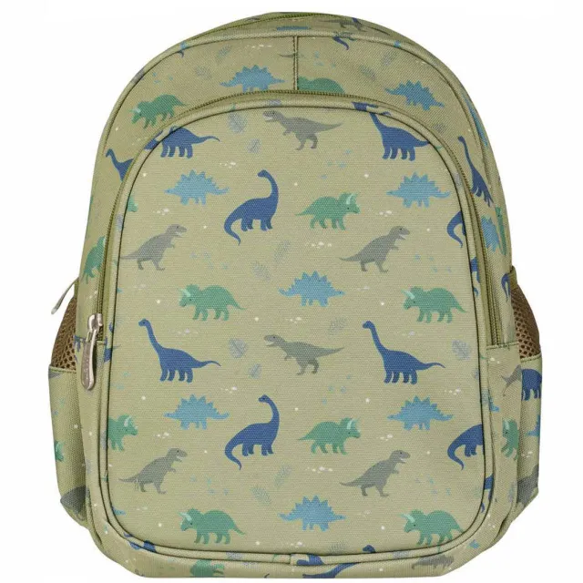 A Little Lovely Company rugzak Noa Dinosaurs Kaki