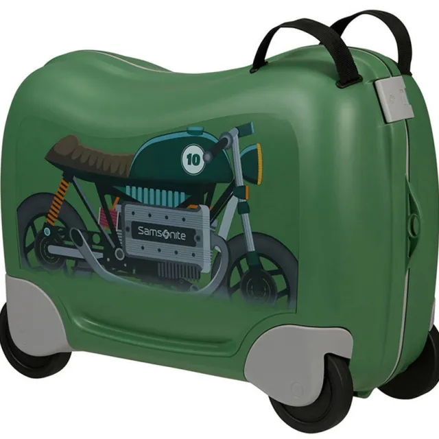 Samsonite trolley Dream2Go Ride-On Motorbike Groen