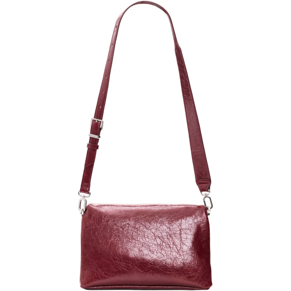Desigual schoudertas donkerrood bordeau, foto 4