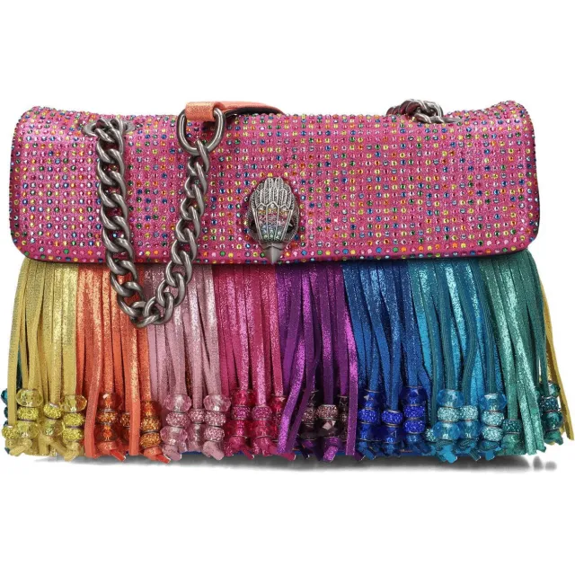 Kurt Geiger Kensington Fringe Bag handtas multi