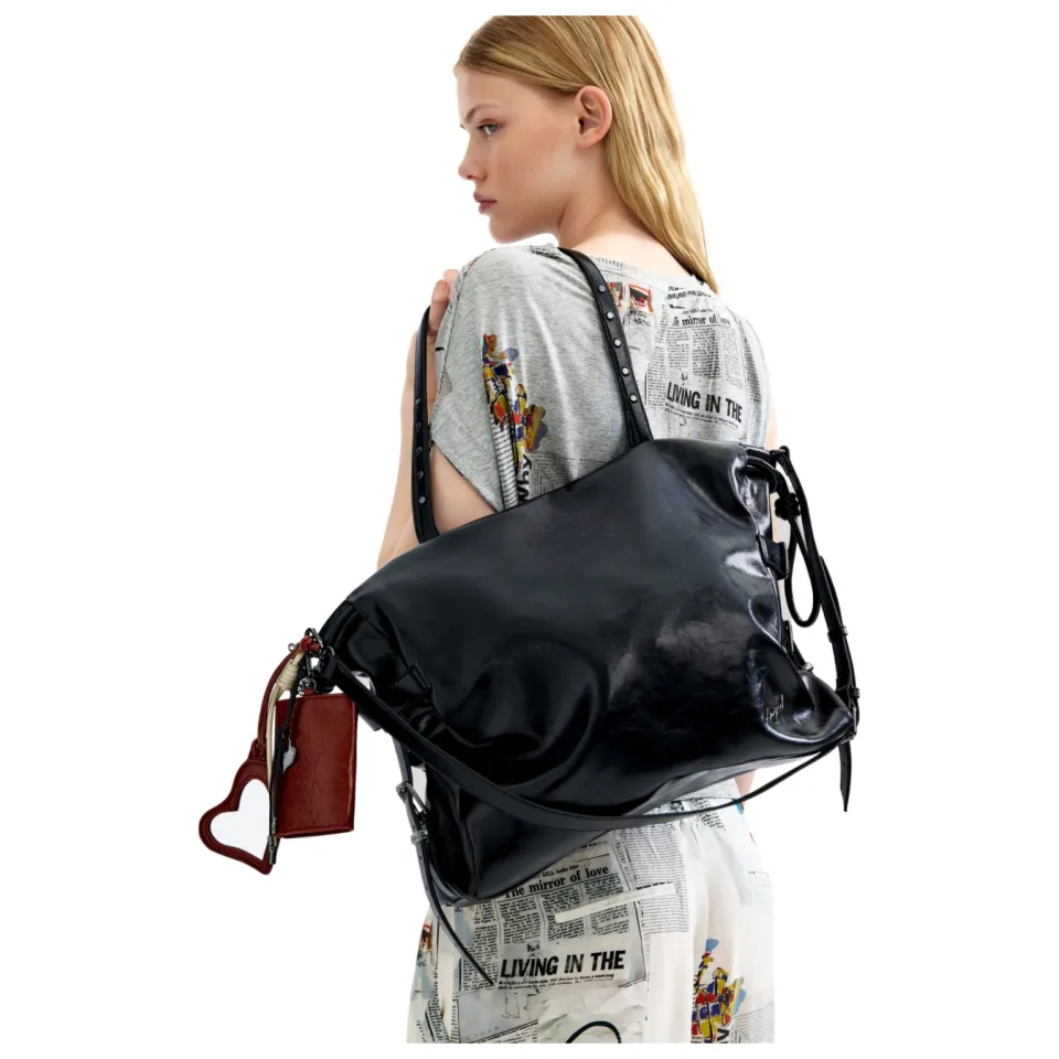 Desigual Galaxy Lifta shopper schoudertas zwart, foto 5