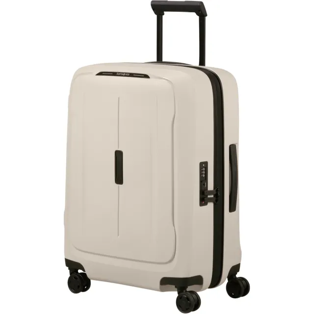 Samsonite Essens spinner handbagagekoffer 55 cm sandstone