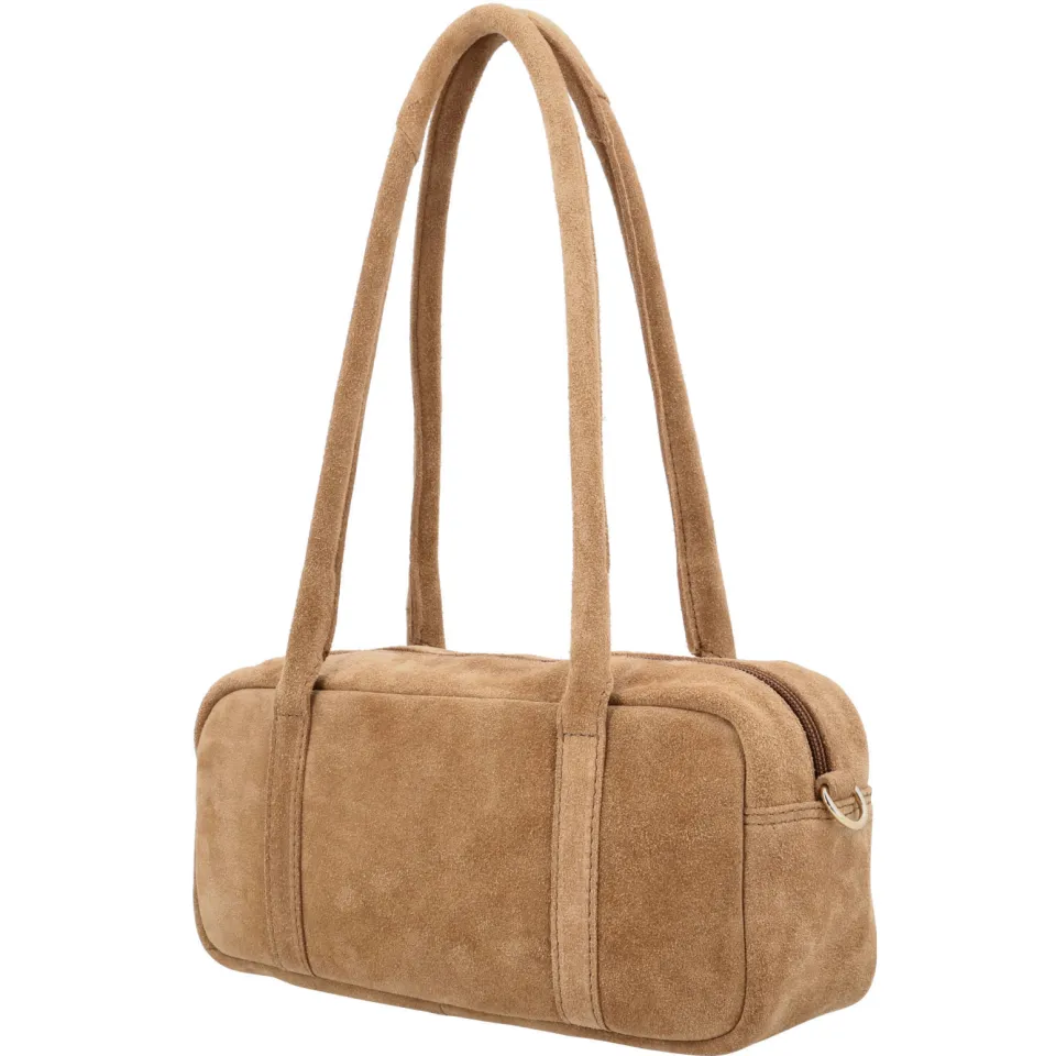 Charm London leren schoudertas Sevilla camel, foto 4