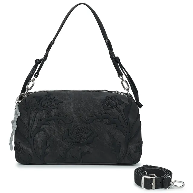 Desigual Bergamo Floral schoudertas zwart