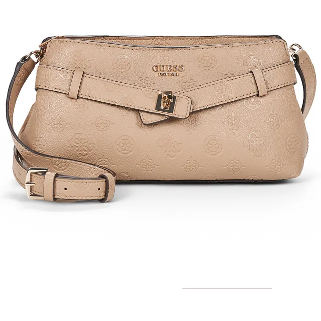 Guess Schoudertas Guess ELLA LOGO GIRLFRIEND CROSSBODY Beige