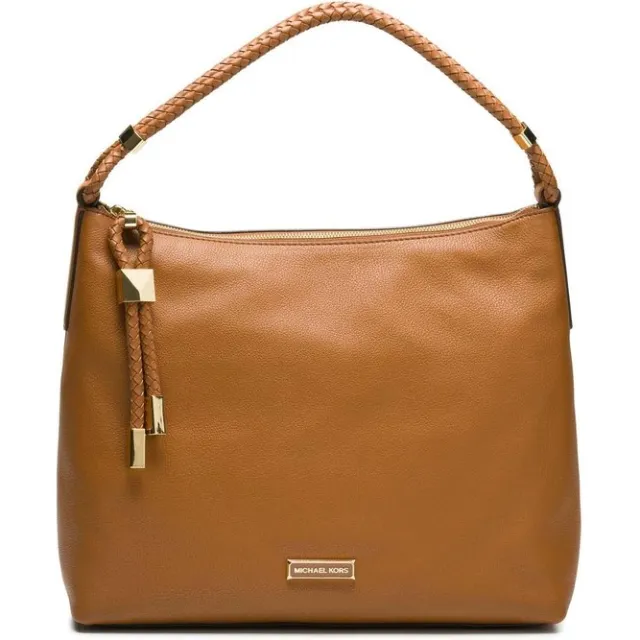 Michael Kors Schoudertas Lexington Leer - bruin