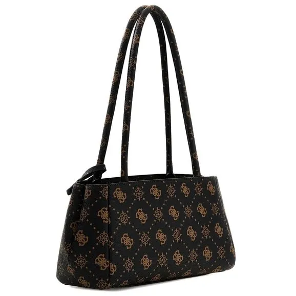 Guess Schoudertas Espresso Logo, foto 3