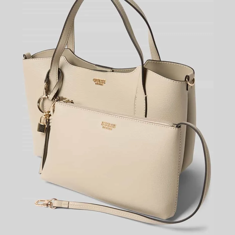 Guess Melody 2 in 1 schoudertas taupe, foto 4