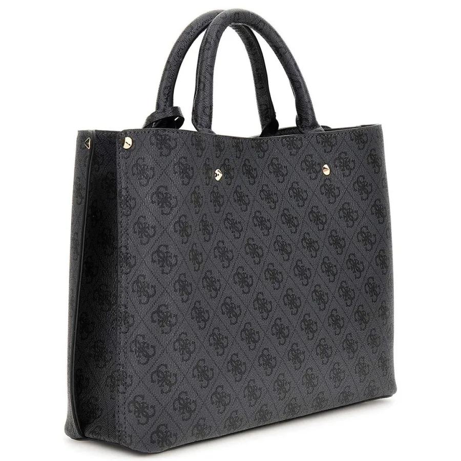 Guess Meridian II Girlfriend handtas coal logo grijs, foto 3