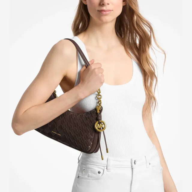 Michael Kors Nolita schoudertas donkerbruin bruin, foto 2
