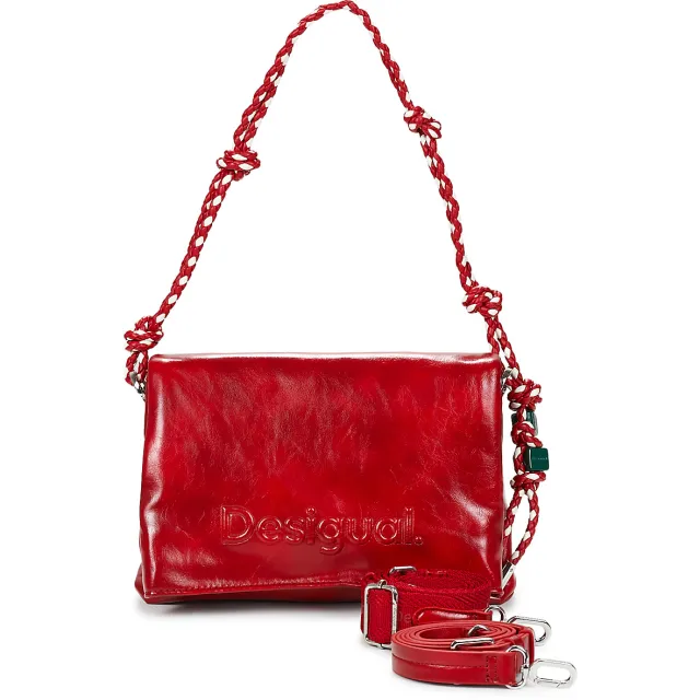 Desigual Schoudertas Desigual BAG_HALF LOGO VENECIA 4.0 RED Rood