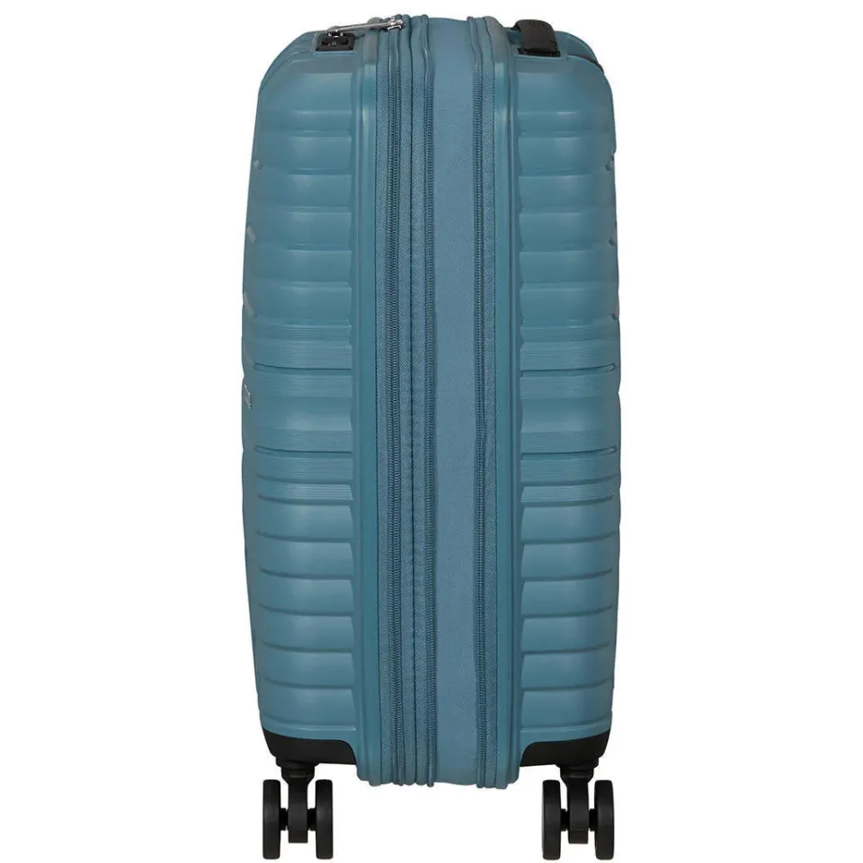 American Tourister Flytwist spinner koffer blauw, foto 4