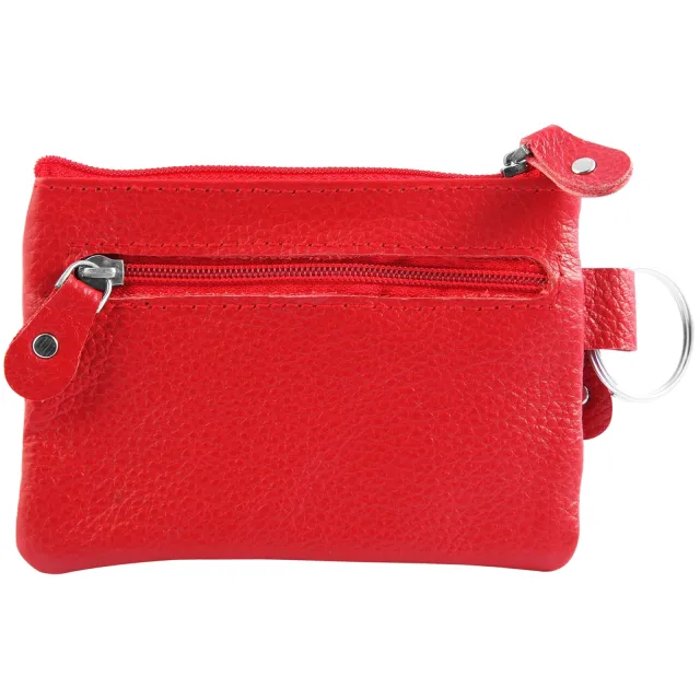 Excellanc sleuteletui leer rood