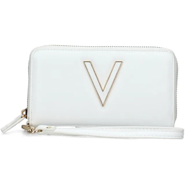 Valentino Bags Coney Zip Around portemonnee wit