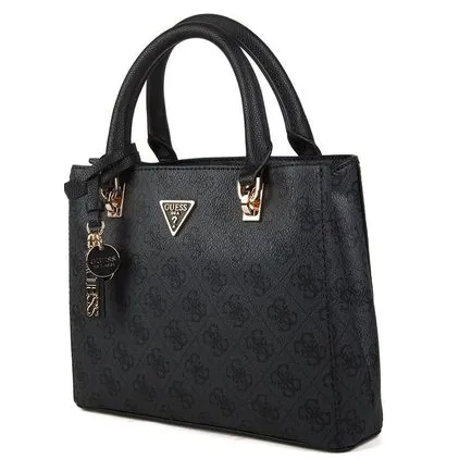 Guess Noelle II small handtas kolenzwart logo grijs, foto 2