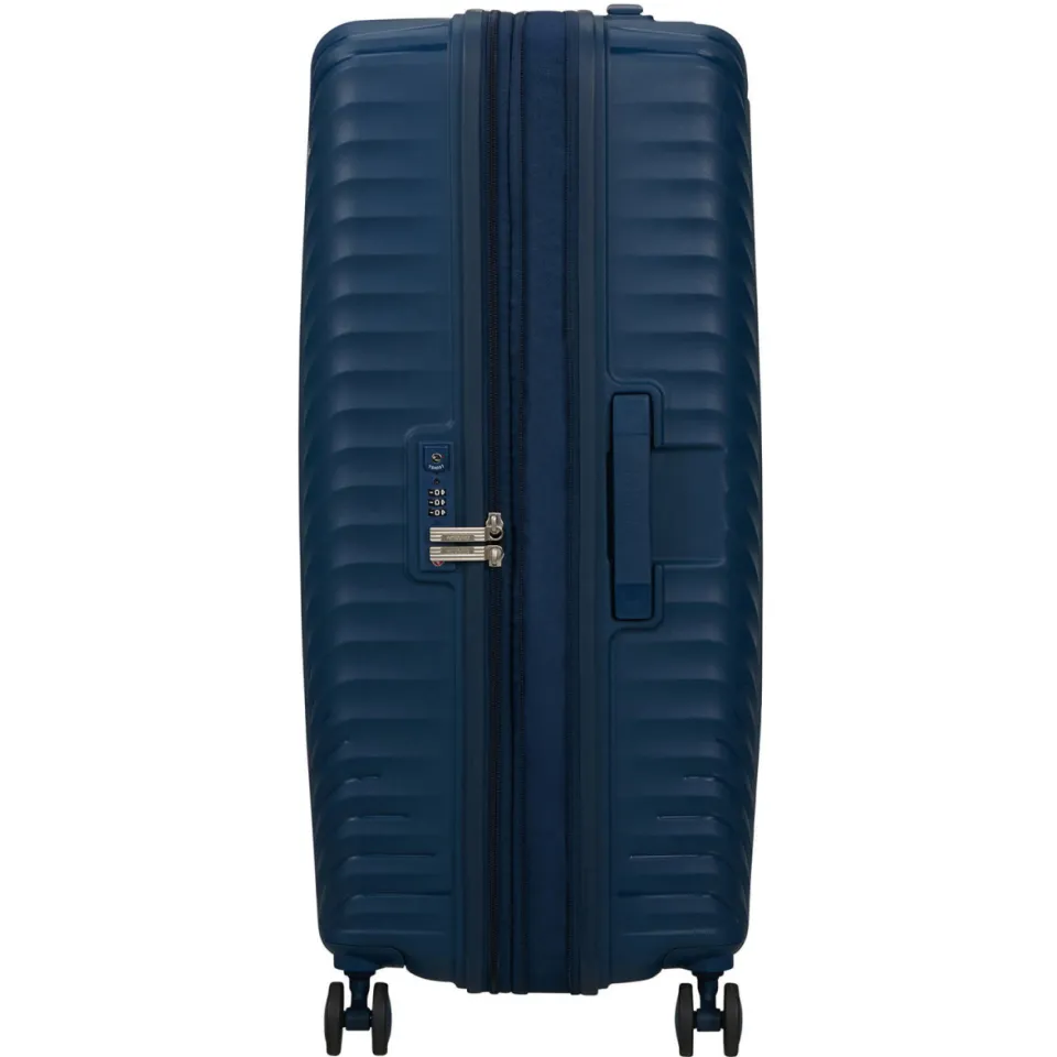 American Tourister Diablast 4 wiel spinner koffer donkerblauw, foto 4