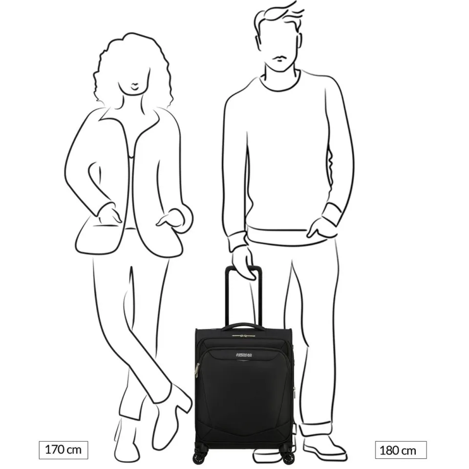 American Tourister Summerride koffer zwart, foto 4