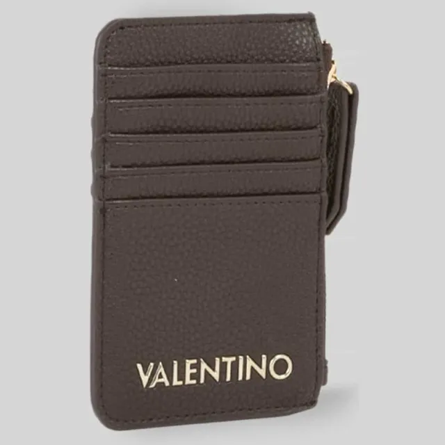 Valentino Bags Portemonnee in leerlook model 'BRIXTON' Bruin