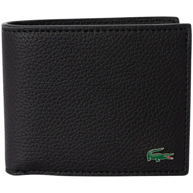 Lacoste Portemonnee Lacoste Portemonnee met Billfold Zwart
