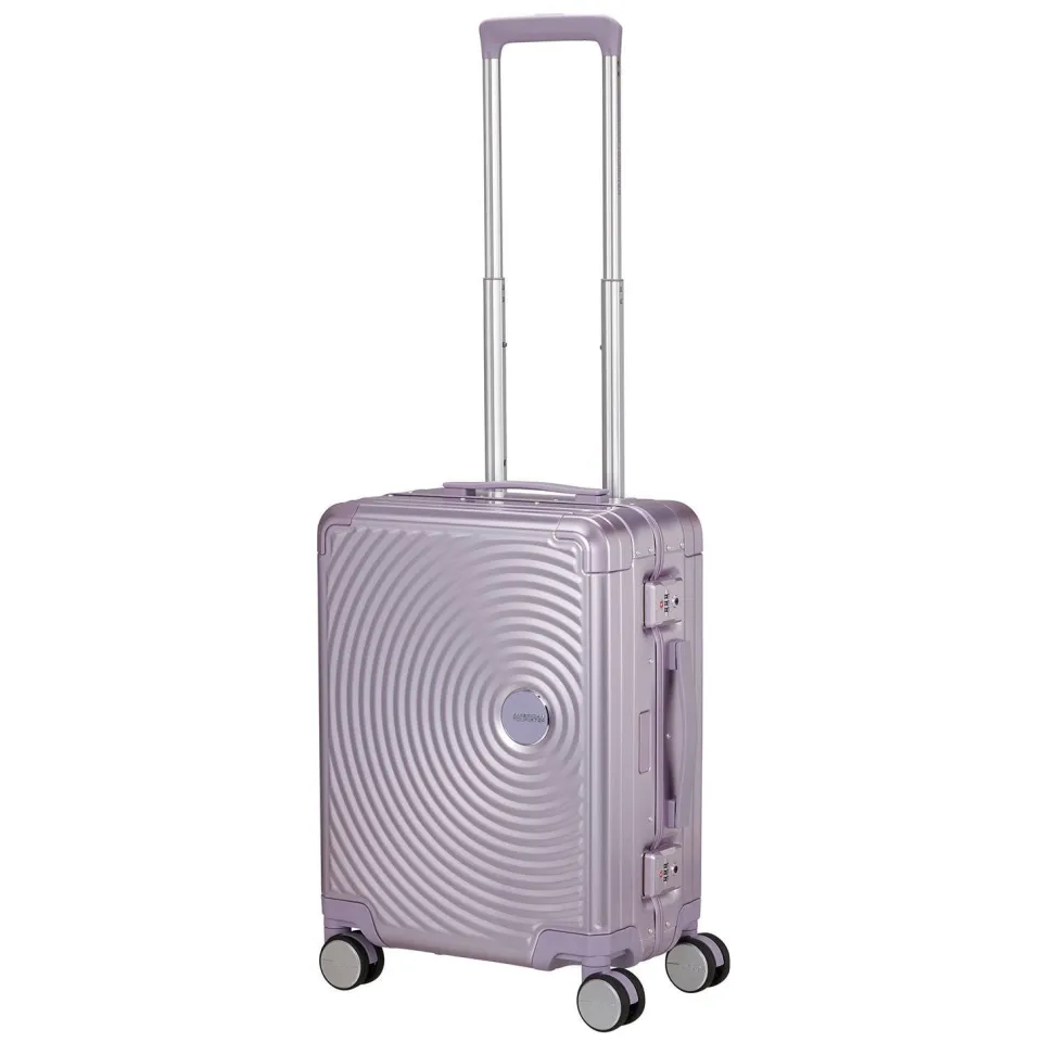 American Tourister Soundbox Alu Spinner 55 koffer paars, foto 4