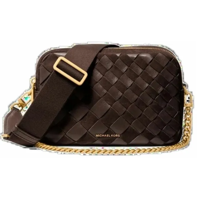 MICHAEL Michael Kors Tas MICHAEL Michael Kors Md Dblzp Chn Camera Xbody Bruin