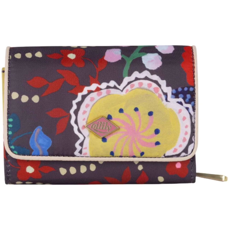 Oilily Zina portemonnee grijs