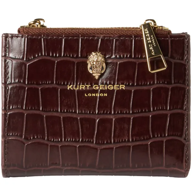 Kurt Geiger portemonnee Shoreditch donkerbruin