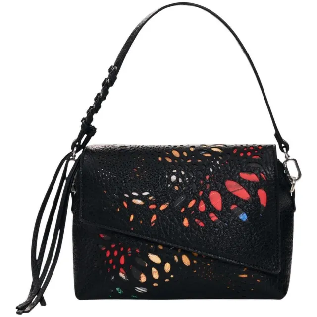 Desigual Tas Desigual BAG_NOTUS PRINT PHUKET MI 26WAXP94 Zwart
