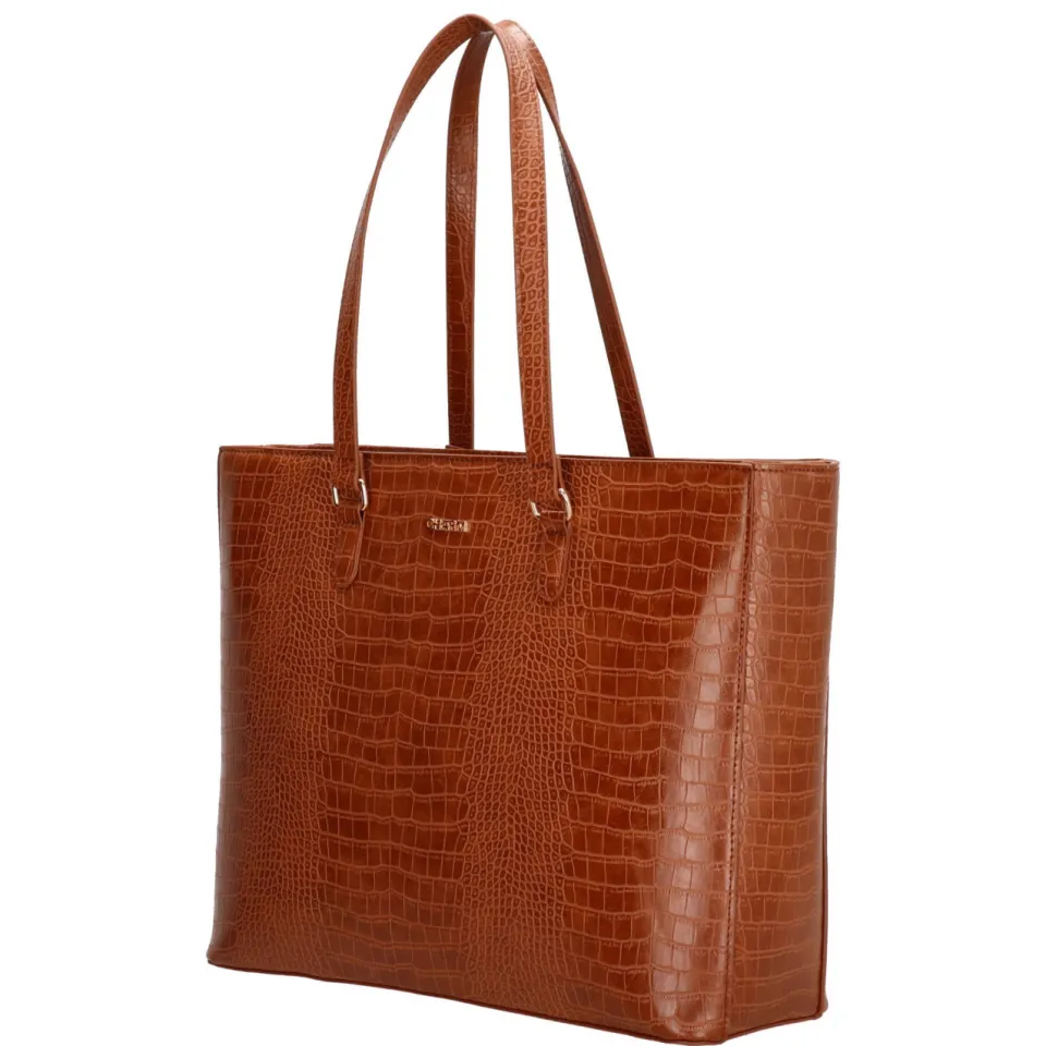 Charm London Midwood shopper cognac, foto 3
