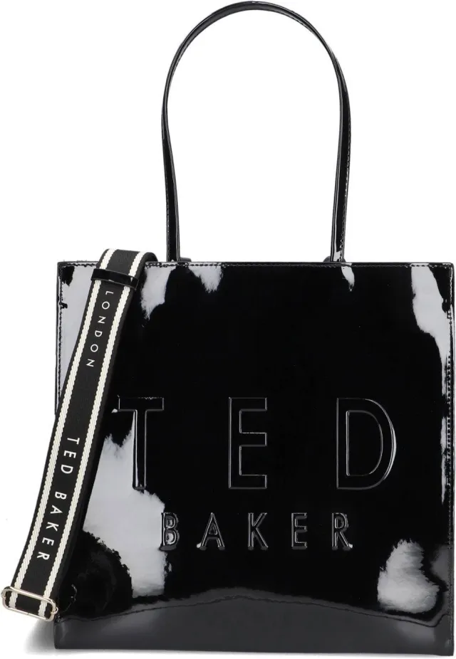 Ted Baker Iconny Large Icon shopper zwart