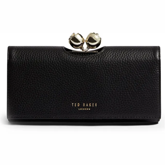 Ted Baker Roosali Rose Detail portemonnee zwart, foto 2