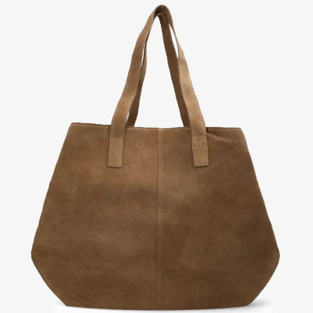 Shabbies Amsterdam Florine Shopper Suede Taupe