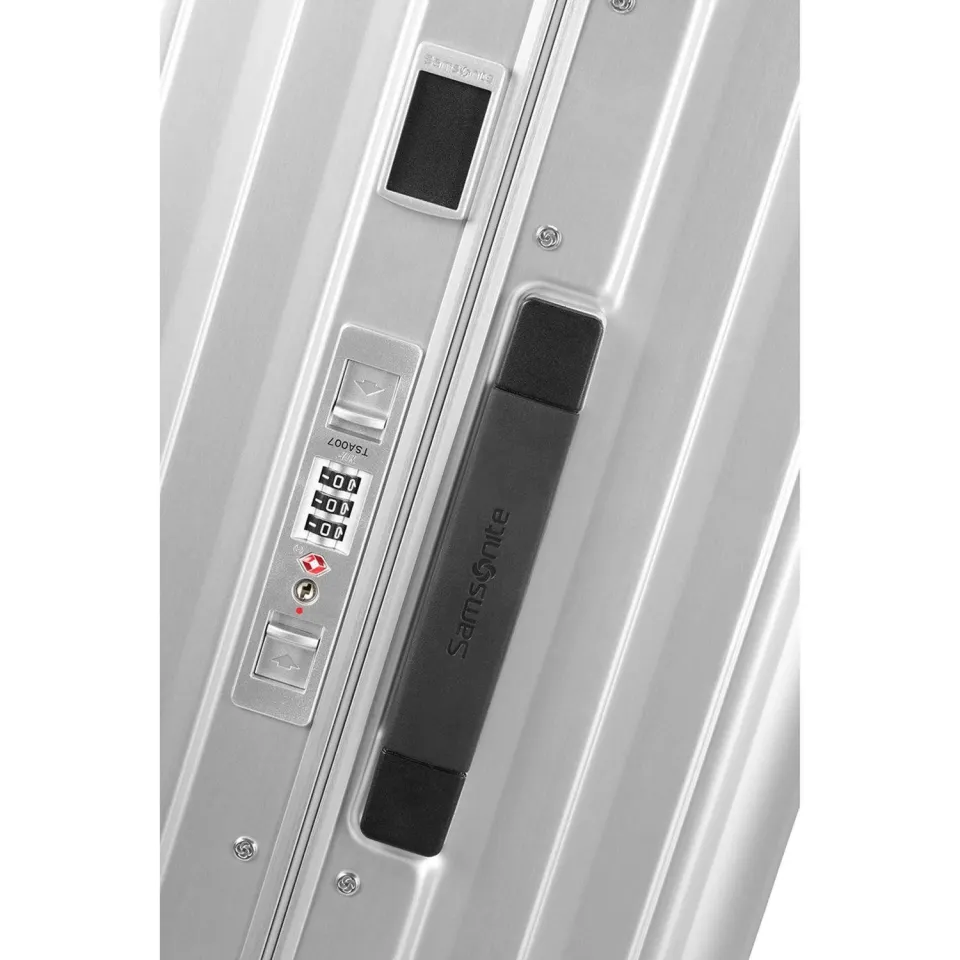 Samsonite Lite-Box Alu Trunk 80 aluminium koffer zilverkleurig, foto 4