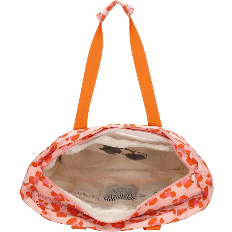 Zebra Trends Sally strandtas roze cheetah, foto 4