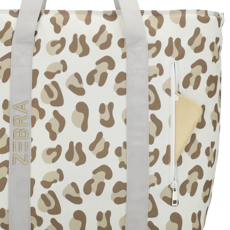Zebra Trends Sally strandtas luipaard beige, foto 6