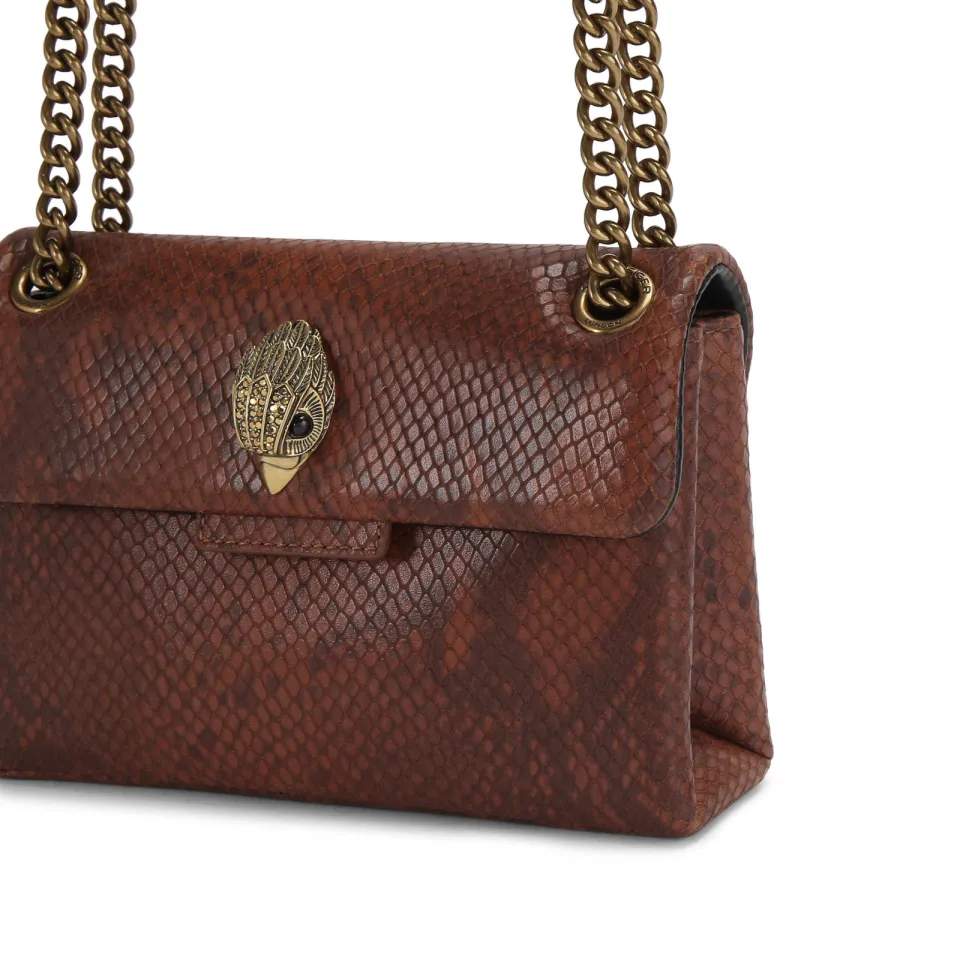 Kurt Geiger Kensington mini schoudertas bruin