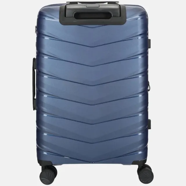 Enrico Benetti San Francisco reiskoffer 65 cm blauw, foto 2