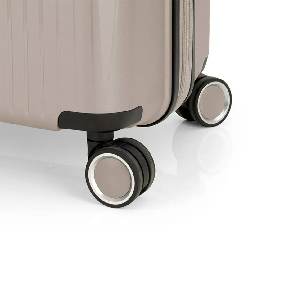 Gabol Brooklyn Cabin Trolley Front Pocket koffer beige, foto 8