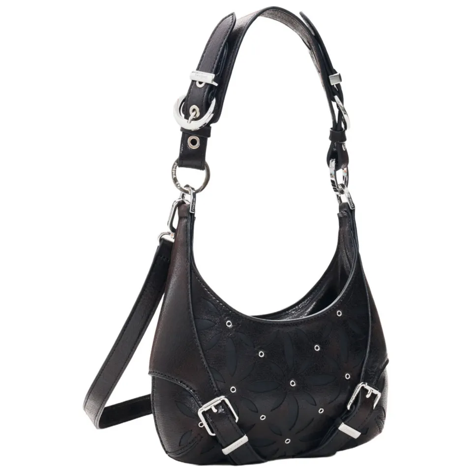 Desigual Coriolis Haiti schoudertas zwart, foto 3