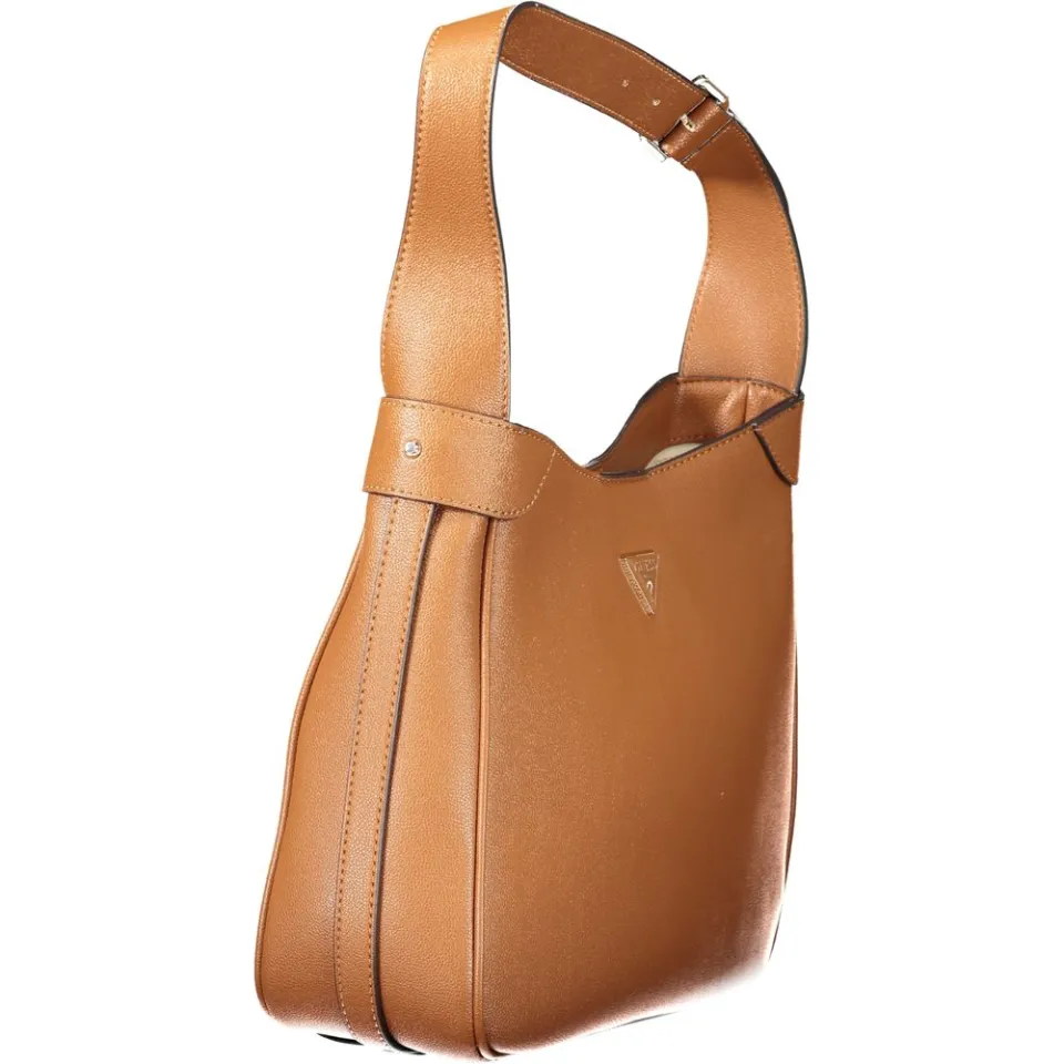 Guess Fedora schoudertas cognac, foto 2