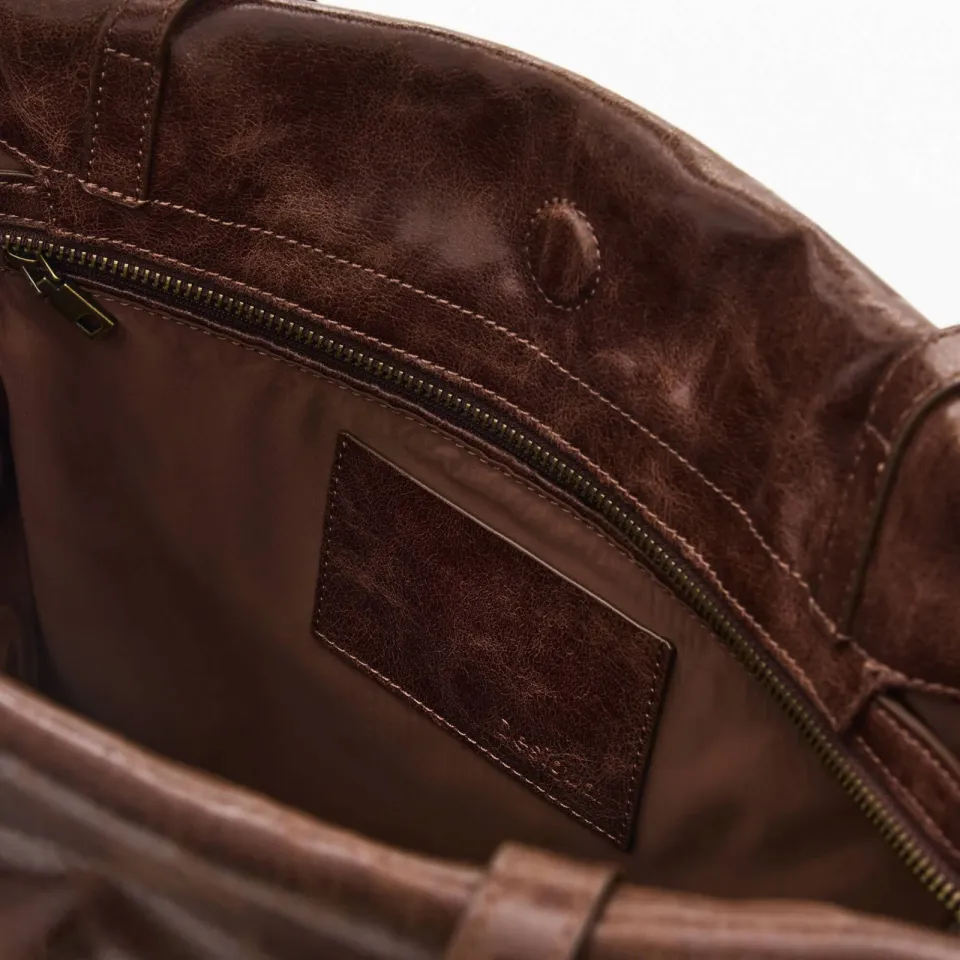 Desigual shopper bruin, foto 7